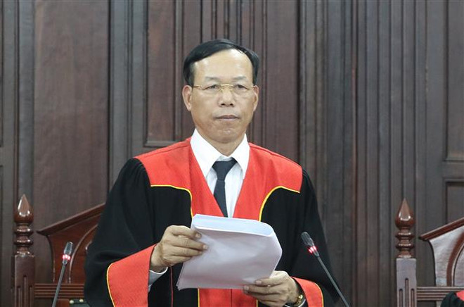 Phó Chánh án Tòa án Nhân dân Tối cao Nguyễn Trí Tuệ. (Ảnh: Dương Giang/TTXVN) Các Phó Chánh án TAND Tối cao đều đạt được số phiếu tín nhiệm rất cao ảnh 1