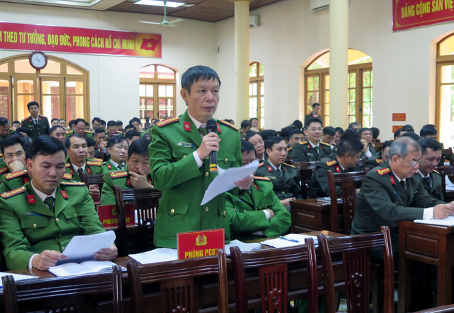 Phó Thủ tướng tiếp xúc cử tri chuyên đề với Công an tỉnh Thái Nguyên ảnh 2