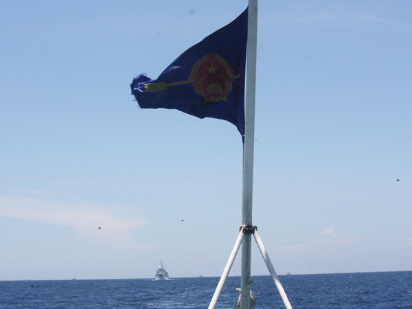 [Photo] Máy bay Trung Quốc xuất hiện, do thám tàu chấp pháp Việt Nam ảnh 4