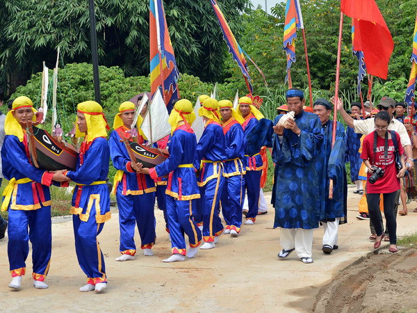 Tái hiện Lễ Khao lề thế lính Hoàng Sa của ngư dân Lý Sơn ảnh 4
