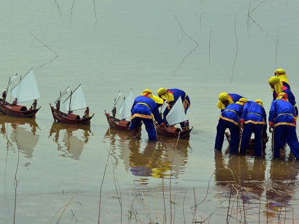 Tái hiện Lễ Khao lề thế lính Hoàng Sa của ngư dân Lý Sơn ảnh 5
