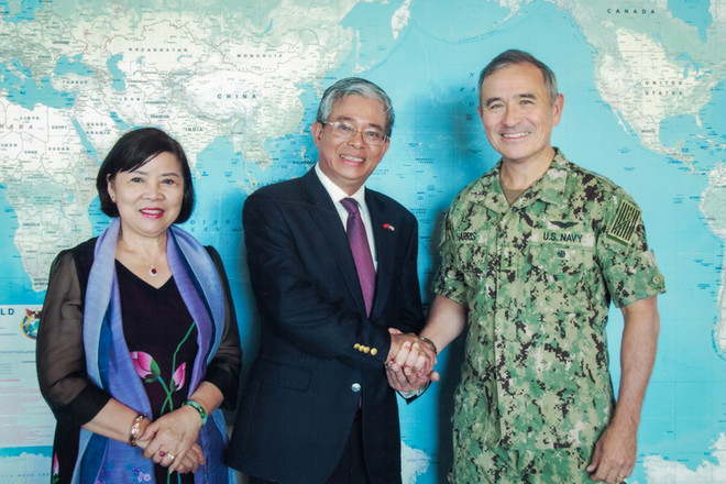 Đại sứ Việt Nam tại Hoa Kỳ thăm tàu Cảnh sát biển neo đậu tại Hawaii ảnh 3