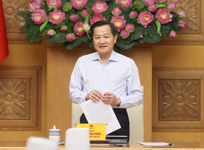 Phó Thủ tướng Lê Minh Khái. (Ảnh: An Đăng/TTXVN) ttxvn_pho_thu_tuong_le_minh_khai_1306.jpg
