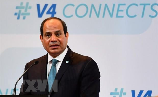 Tổng thống Ai Cập Abdel Fattah El-Sisi. (Nguồn: AFP/TTXVN) Tổng thống Ai Cập tin tưởng vào mối quan hệ hợp tác với Việt Nam ảnh 1