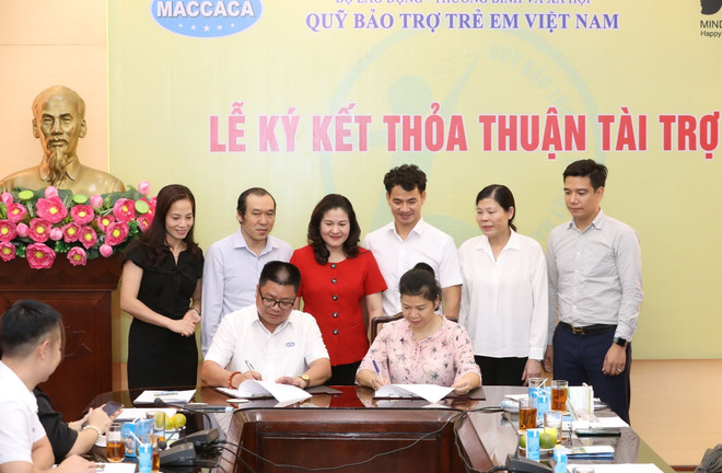 Ký thỏa thuận hỗ trợ cho trẻ em khó khăn thông qua Quỹ Bảo trợ trẻ em ảnh 1