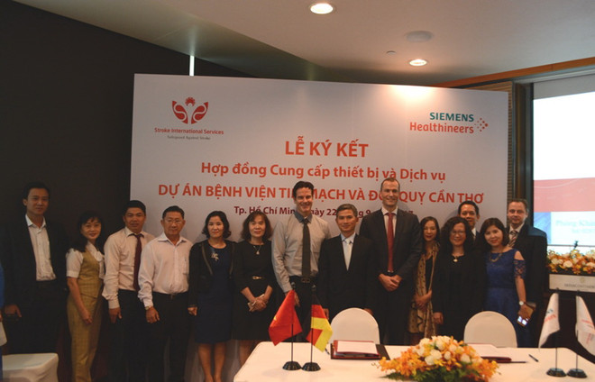Siemens cấp thiết bị y tế cho bệnh viện đột quỵ đầu tiên ở ĐBSCL ảnh 1