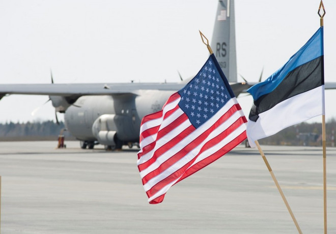Mỹ mở căn cứ quân sự mới tại Estonia để tiếp nhận vũ khí của NATO ảnh 1