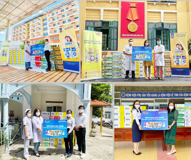Vinamilk đẩy mạnh hành trình tiếp sức tuyến đầu chống dịch COVID-19 ảnh 5