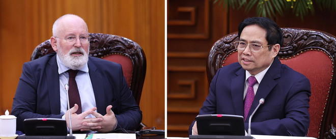 Thủ tướng Phạm Minh Chính tiếp Phó Chủ tịch điều hành Ủy ban Châu Âu ảnh 3