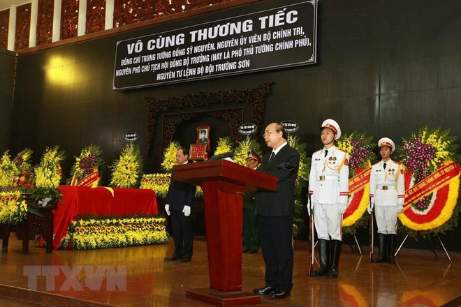 Tổ chức trọng thể Lễ truy điệu Trung tướng Đồng Sỹ Nguyên ảnh 2