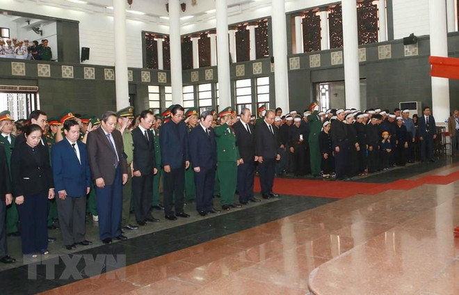 Tổ chức trọng thể Lễ truy điệu Trung tướng Đồng Sỹ Nguyên ảnh 1