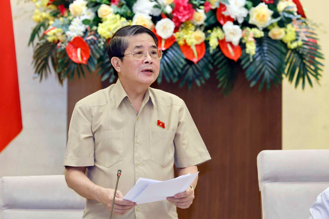 Phó Chủ tịch Quốc hội Nguyễn Đức Hải điều hành phiên họp. (Ảnh: Doãn Tấn/ TTXVN) TTXVN_2008Quochoi2.jpg