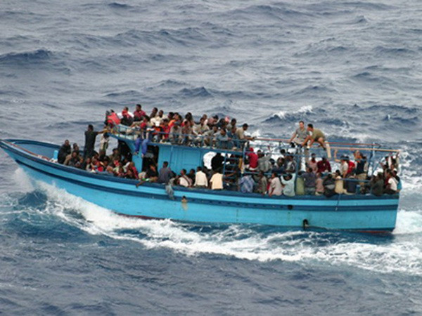 Chìm thuyền trên Biển Đỏ, ít nhất 35 người nhâp cư mất tích ảnh 1