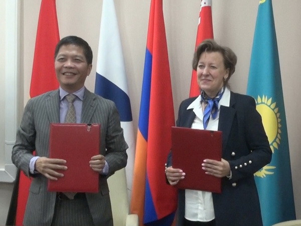 Phiên họp đầu tiên Ủy ban hỗn hợp về FTA giữa Việt Nam và EAEU ảnh 1