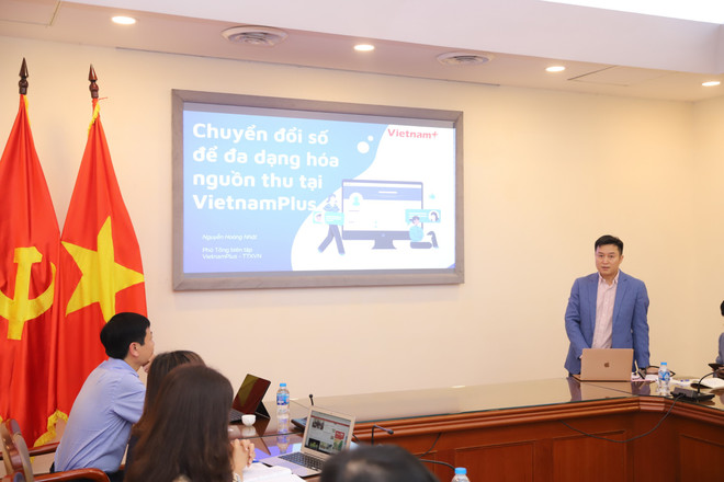 Trao đổi về chuyển đổi số, sản xuất tác phẩm báo chí chất lượng cao ảnh 4