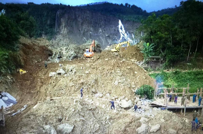 Toàn cảnh vụ 'sạt núi lịch sử' khiến 18 người tử nạn tỉnh Hòa Bình ảnh 1