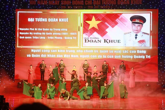 Quảng Trị tổ chức Lễ Kỷ niệm 100 năm Ngày sinh Đại tướng Đoàn Khuê ảnh 3
