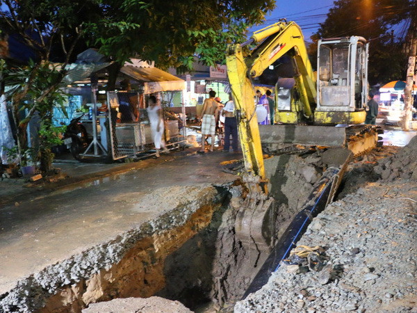 Sập hố công trình xử lý nước thải, một công nhân thiệt mạng ảnh 1