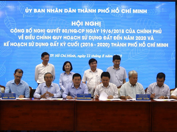 Quản lý chặt chẽ việc điều chỉnh quy hoạch sử dụng đất tại TP.HCM ảnh 1