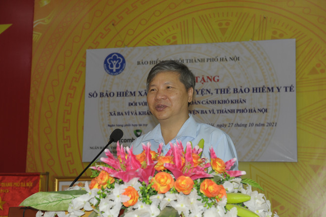 Ông Nguyễn Đức Hòa giữ chức Phó Tổng Giám đốc Bảo hiểm Xã hội Việt Nam. (Ảnh: Mạnh Khánh/TTXVN) Bổ nhiệm hai Phó Tổng Giám đốc Bảo hiểm Xã hội Việt Nam ảnh 1