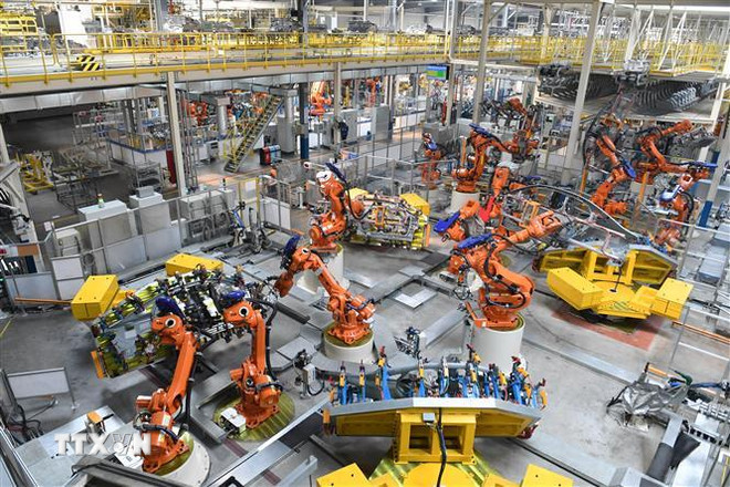 (Ảnh: AFP/TTXVN) ttxvn_robot.jpg