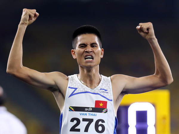 Điền kinh Việt Nam thống trị đường chạy 1.500m tại SEA Games 29 ảnh 1