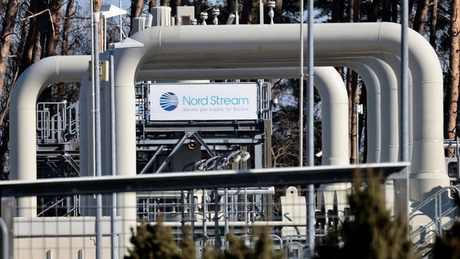 Đường ống dẫn khí đốt Dòng chảy phương Bắc 1 tại Lubmin, Đức. (Ảnh: Reuters/TTXVN) Nord Stream 1 nối lại hoạt động vận chuyển khí đốt sang châu Âu ảnh 1