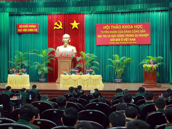 Sức sống của Tuyên ngôn của Đảng Cộng sản trong sự nghiệp đổi mới ảnh 1