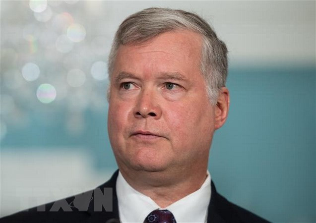 Đặc phái viên Mỹ về Triều Tiên thăm khu phi quân sự DMZ ảnh 1