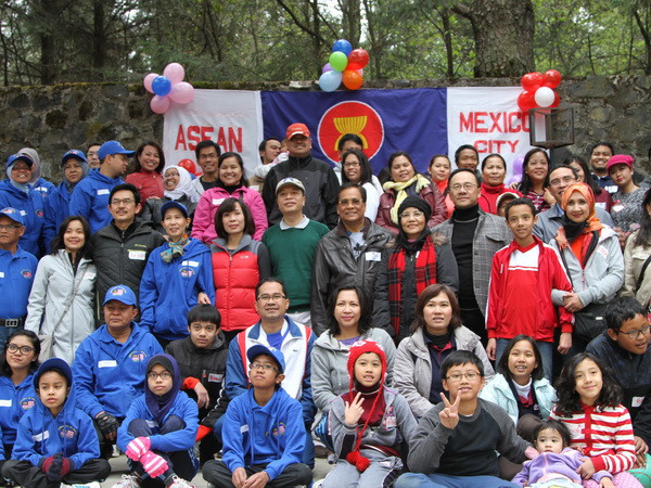 Việt Nam tham dự Ngày đại gia đình ASEAN 2015 tại Mexico ảnh 1