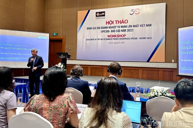 Công bố Báo cáo Đánh giá 500 Doanh nghiệp Tư nhân lớn nhất Việt Nam ảnh 1