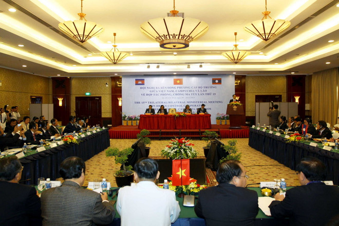 Việt Nam-Campuchia-Lào tăng hợp tác phòng chống tội phạm ma túy ảnh 1