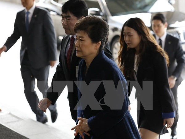 Bà Park Geun-hye hợp tác với công tố viên trong tiến trình thẩm vấn ảnh 1