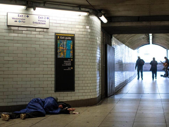 (Nguồn: Getty) Anh: Số người vô gia cư tại thành phố London tăng cao kỷ lục ảnh 1