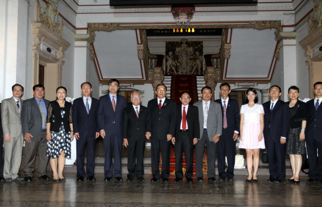 Đoàn Ủy ban Kiểm tra Kỷ luật TW ĐCS Trung Quốc thăm TP HCM ảnh 1