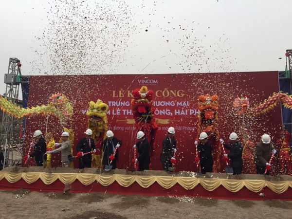 Vingroup khởi công dự án Vincom Lê Thánh Tông - Hải Phòng ảnh 1