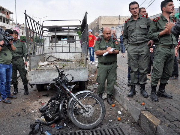 Đạn cối rơi gần Đại sứ quán Nga tại Syria, 4 người thương vong ảnh 1