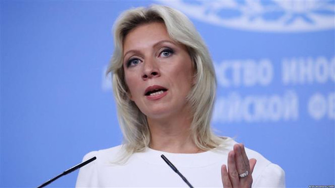Phát ngôn viên Bộ Ngoại giao Nga Maria Zakharova. (Ảnh: TASS/TTXVN) Nga tuyên bố sẽ không gia tăng sự hiện diện quân sự ở Biển Azov ảnh 1