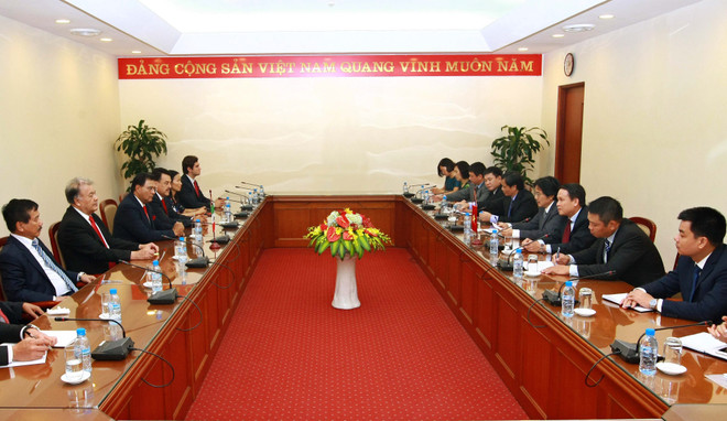 Tổng Bí thư Đảng Lao động Mexico thăm Thông tấn xã Việt Nam ảnh 1