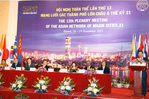 Tuyên bố chung của mạng lưới thành phố lớn châu Á ảnh 1