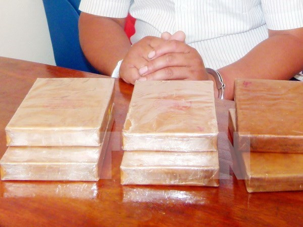 Cảnh sát giao thông Bắc Giang bắt vụ vận chuyển heroin bằng taxi ảnh 1