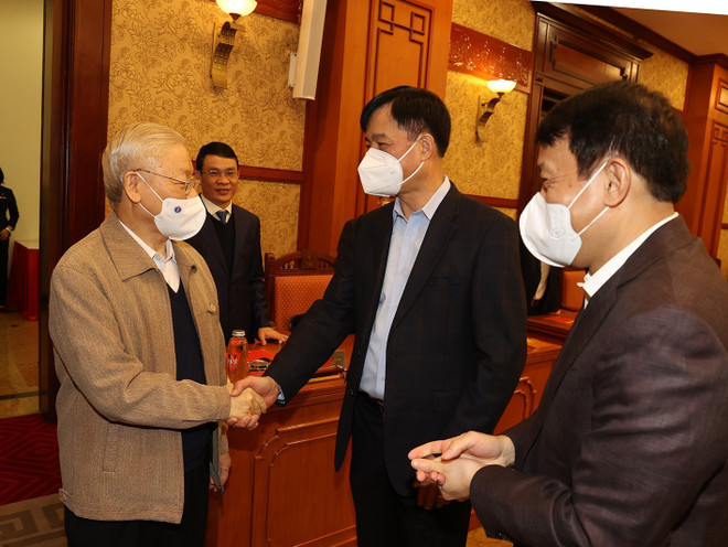 Tổng Bí thư: Tiếp tục kiên quyết, kiên trì chống tham nhũng, tiêu cực ảnh 3