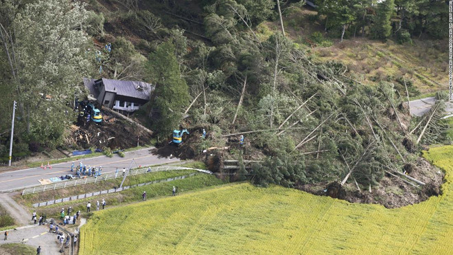 Nhiệt độ giảm đột ngột gây giá lạnh tại khu vực động đất Hokkaido ảnh 1