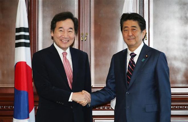 Hàn Quốc cam kết hợp tác chặt chẽ với Nhật-Mỹ về vấn đề Triều Tiên ảnh 1