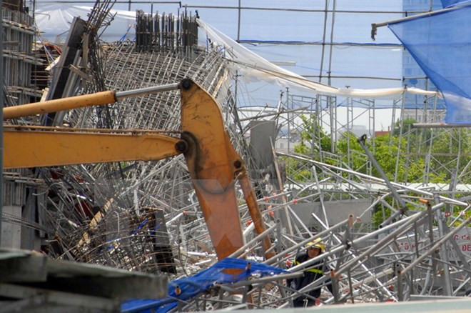 Tai nạn lao động ở công trường cầu Ghềnh, 1 người tử vong ảnh 1