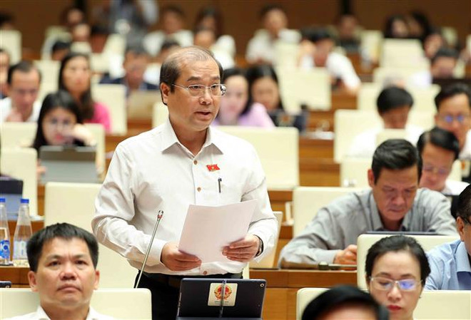 Thảo luận dự thảo Luật về lực lượng tham gia bảo vệ an ninh ở cơ sở ảnh 1