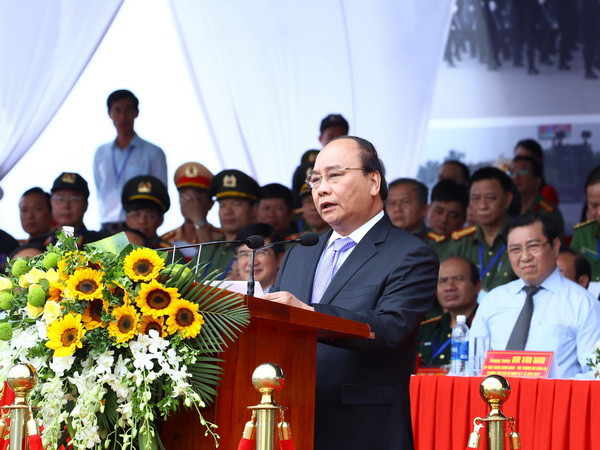 Lễ xuất quân và diễn tập phương án bảo vệ Tuần lễ APEC ảnh 1