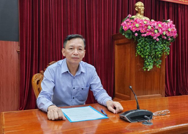 Trưởng Ban Tổ chức Tỉnh ủy Vĩnh Long Nguyễn Hiếu Nghĩa cho biết, Quy định số 144 là cơ sở để tất cả đảng viên tự phấn đấu rèn luyện, tự soi, tự sửa và không ngừng hoàn thiện bản thân mình. (Ảnh: Phạm Minh Tuấn/TTXVN) TTXVN_1507Vinhlong1.jpg