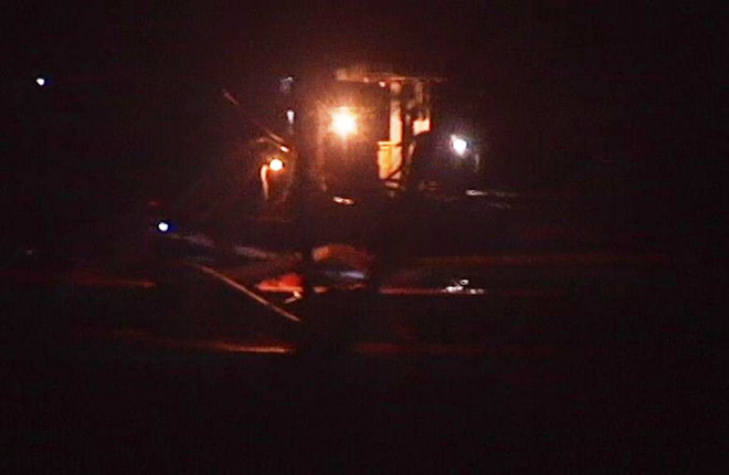 Bài 2: Mục kích đêm lộng hành của 'cát tặc' trên sông Hồng ảnh 2