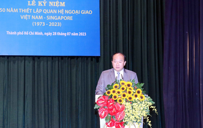 TP.HCM: Kỷ niệm 50 năm thiết lập quan hệ ngoại giao Việt Nam-Singapore ảnh 3